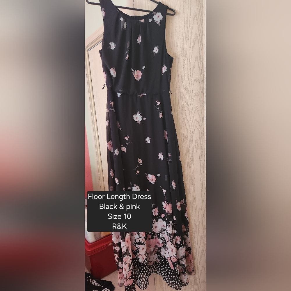 Floral Floor Length Dress